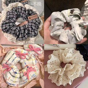 bundle of 4 scrunchies including zhaolusi same style